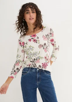 T-shirt à imprimé floral