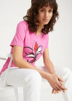 T-shirt à imprimé floral