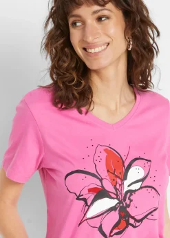 T-shirt à imprimé floral