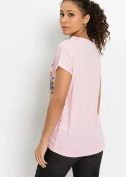 T-shirt à imprimé papillon