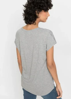 T-shirt à imprimé papillon
