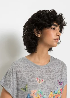 T-shirt à imprimé papillon