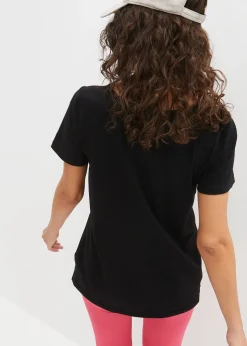 T-shirt à imprimé rétro