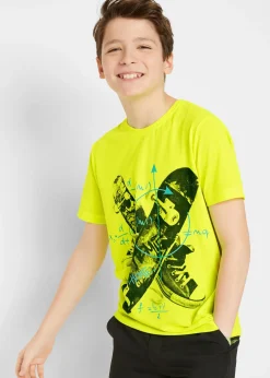 T-shirt à imprimé skater