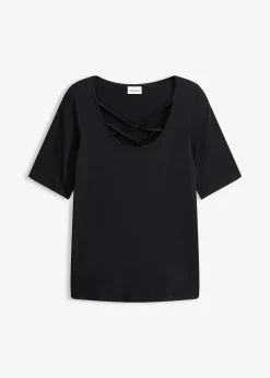 T-shirt à lanières croisées
