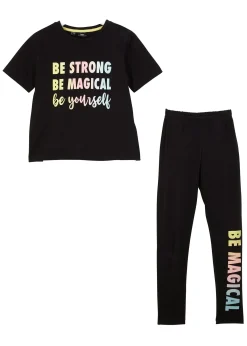 T-shirt + legging (ens. 2 pces.)