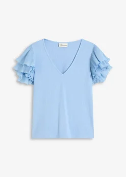 T-shirt à volants