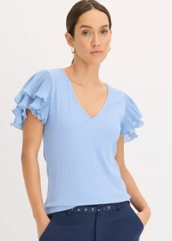 T-shirt à volants