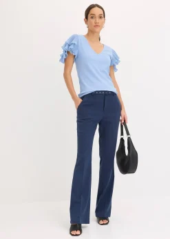 T-shirt à volants