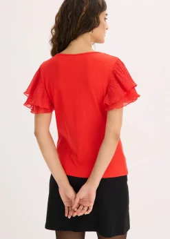 T-shirt à volants