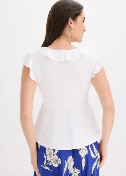 T-shirt à volants