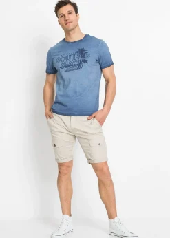 T-shirt aspect délavé 100% coton