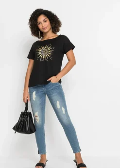 T-shirt avec découpe