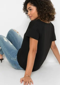 T-shirt avec découpe