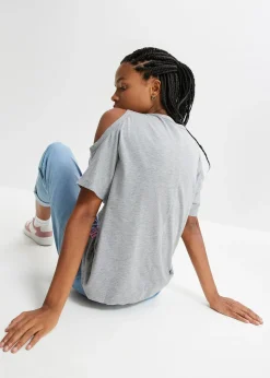 T-shirt avec découpes