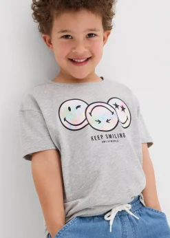 T-shirt avec smileys