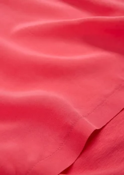 T-shirt avec soie et empiècement tissé