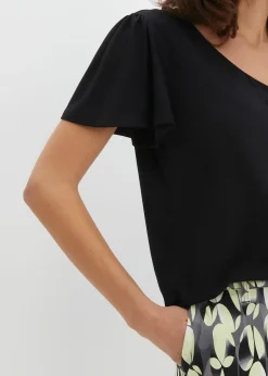 T-shirt boutonné
