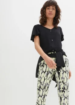 T-shirt boutonné