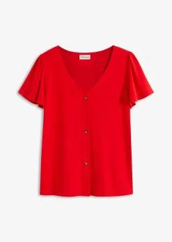 T-shirt boutonné