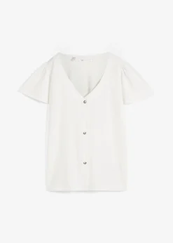T-shirt boutonné