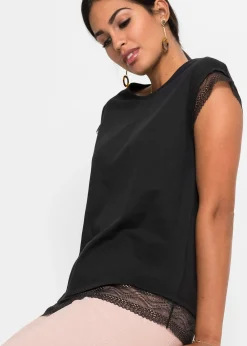 T-shirt boxy en coton