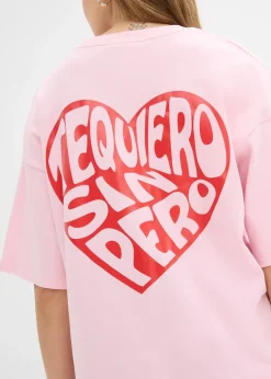 T-shirt boxy en coton épais