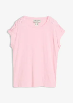 T-shirt boxy, manches courtes