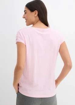 T-shirt boxy, manches courtes