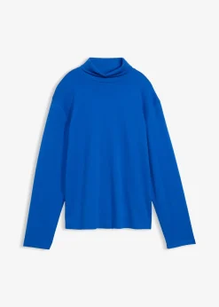 T-shirt col roulé 100% coton