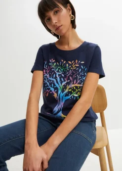 T-shirt coton imprimé