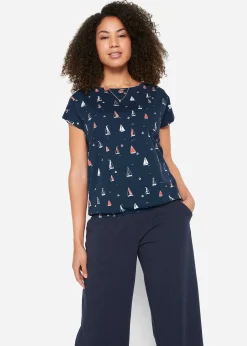 T-shirt décontracté, manches courtes