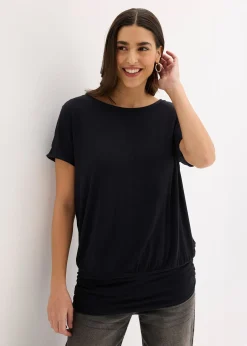 T-shirt doux en viscose extensible