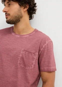 T-shirt effet délavé