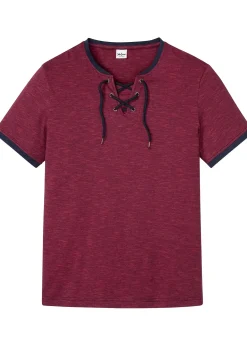 T-shirt en coton avec laçage