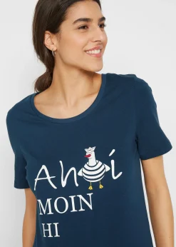 T-shirt en coton extensible
