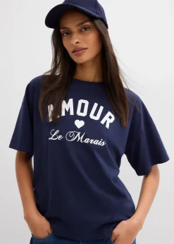 T-shirt en coton extensible