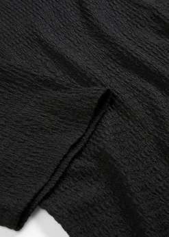 T-shirt en crêpe texturé