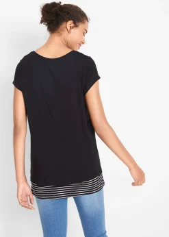 T-shirt 2en1 de grossesse et d'allaitement
