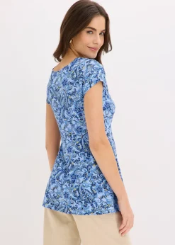 T-shirt en viscose extensible