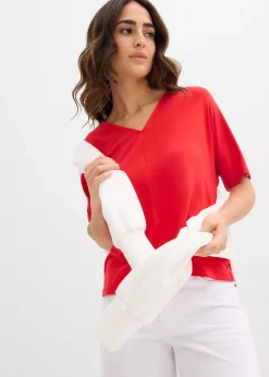 T-shirt en viscose extensible