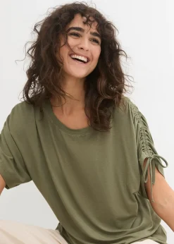 T-shirt en viscose fluide