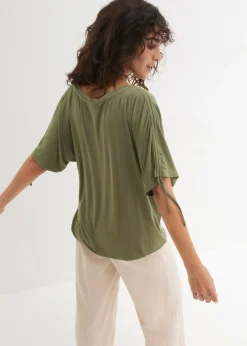 T-shirt en viscose fluide