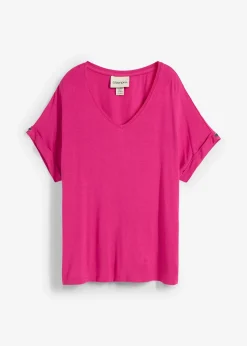T-shirt en viscose fluide