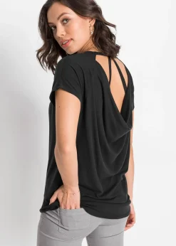 T-shirt en viscose mélangée