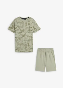 T-shirt et bermuda coton garçon (ens. 2 pces)