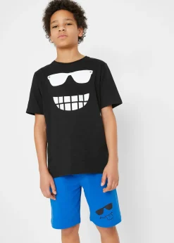 T-shirt et bermuda en jersey (ens. 2 pces) 100% coton