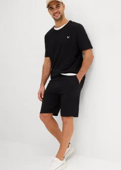 T-shirt et bermuda (ens. 2 pces) en jersey 100% coton