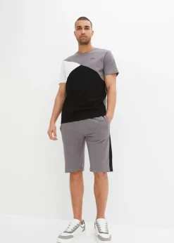 T-shirt et bermuda sweat (ens. 2 pces)