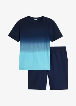 T-shirt et bermuda sweat (ens. 2 pces)